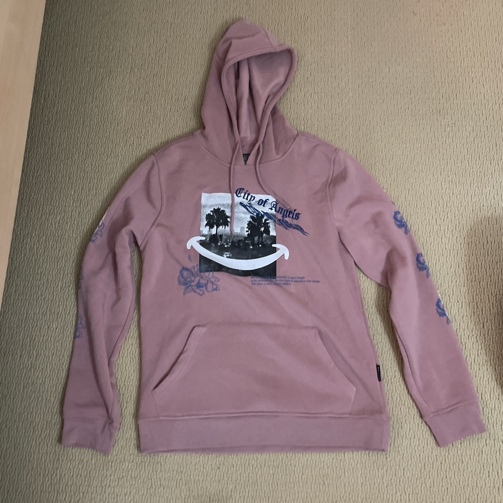 Pink hoodie